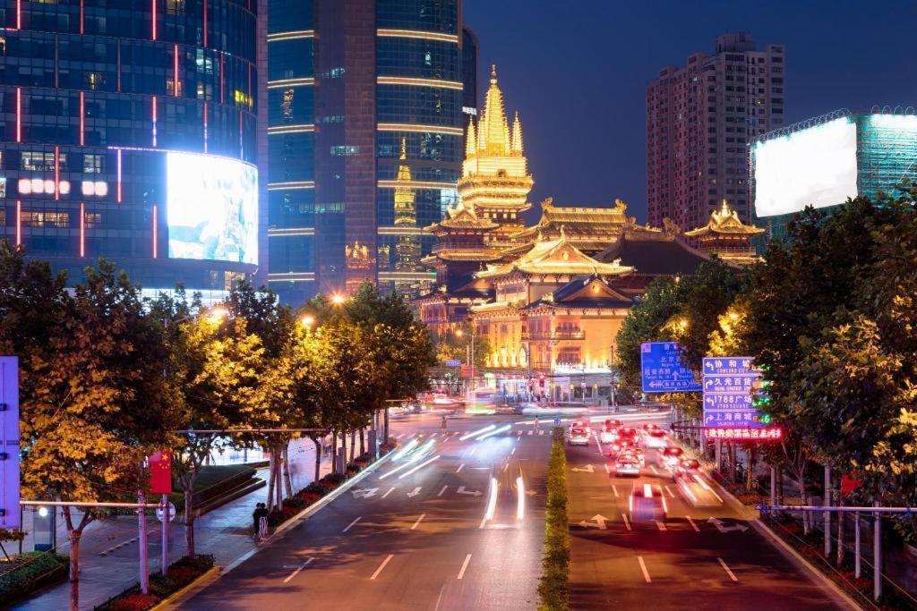 Hanting Hotel Shanghai Xiangyang Road Xangai Exterior foto