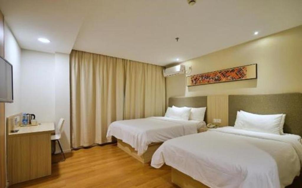 Hanting Hotel Shanghai Xiangyang Road Xangai Exterior foto