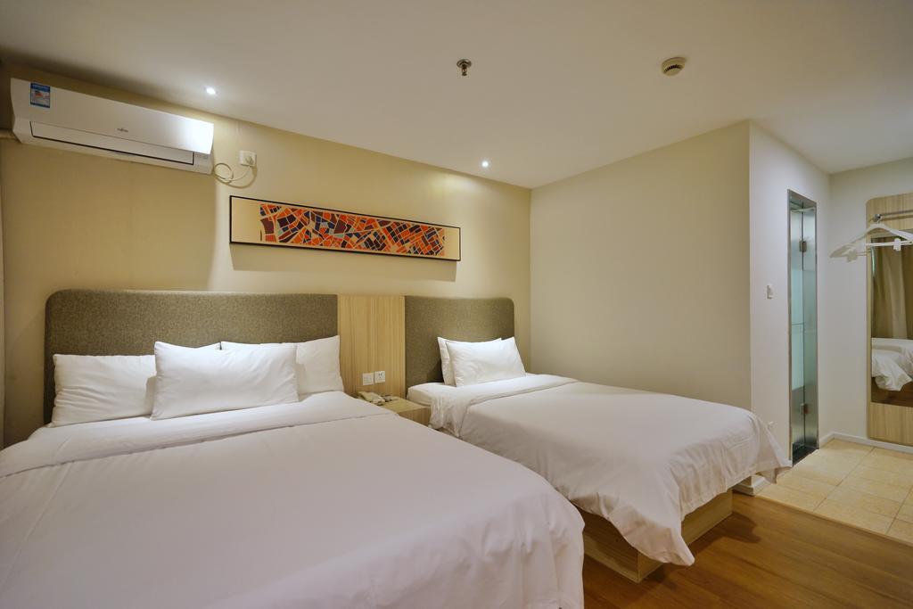 Hanting Hotel Shanghai Xiangyang Road Xangai Exterior foto